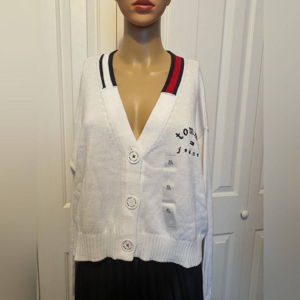 Tommy Hilfiger Jeans Fall Sweater  Logo  size XL